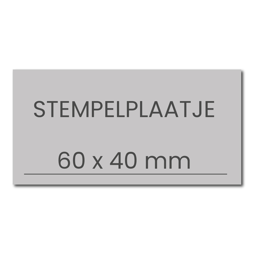 Stempelplaatje Trodat Printy 4927