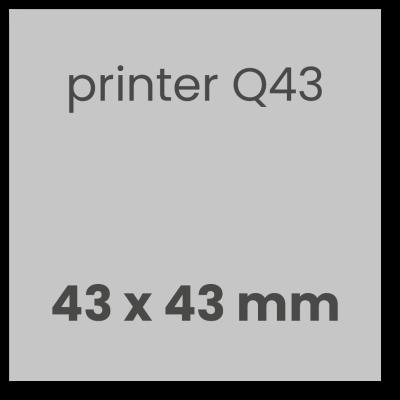 Tekstplaatje Colop Printer Q43 | Stempelfabriek.nl