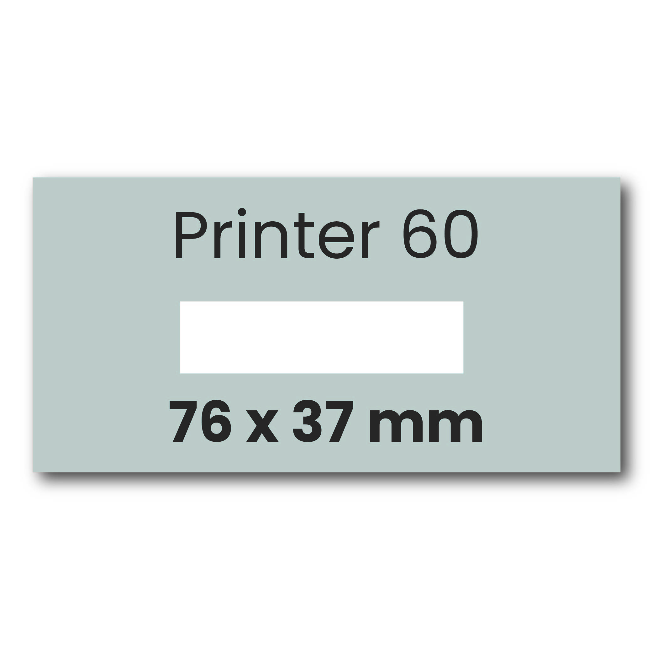 Colop Printer 60 Datum stempelplaatje