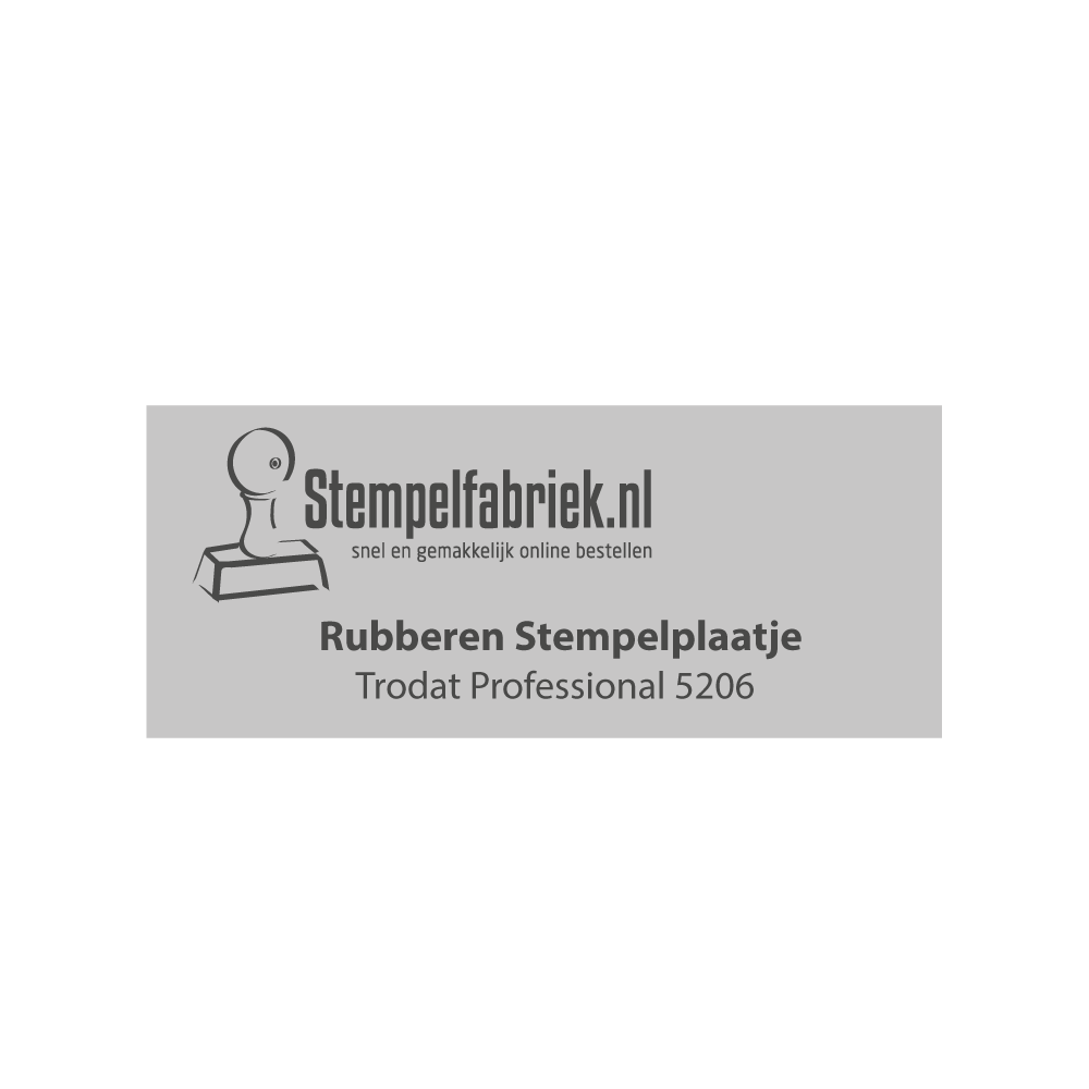 Stempelpaatje Trodat Professional 5206