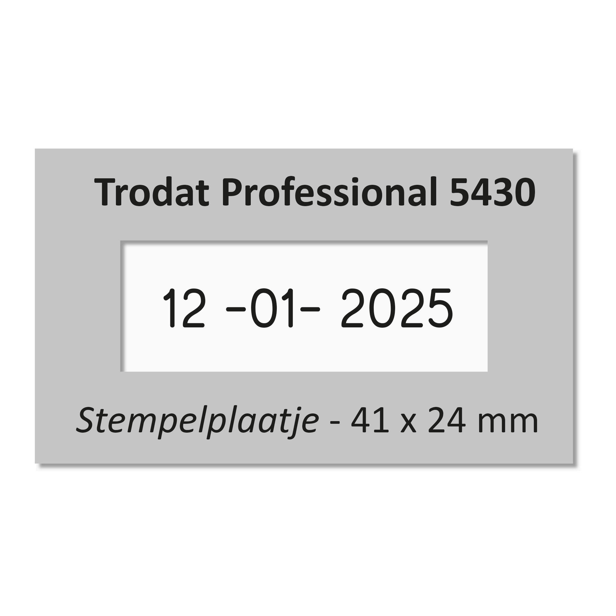 Stempelplaat Trodat Professional 5430 / 5431