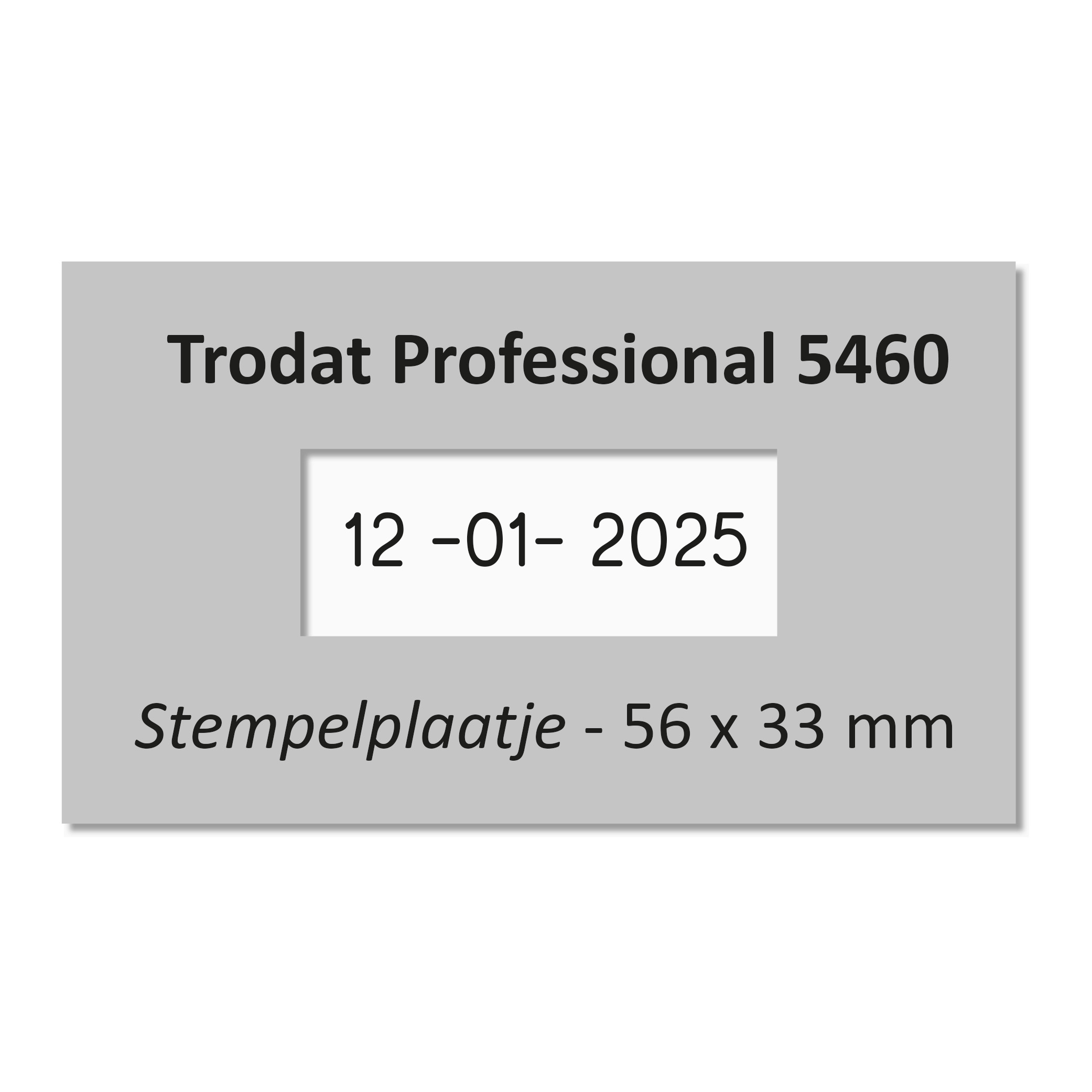 Stempelplaat Trodat Professional 5460